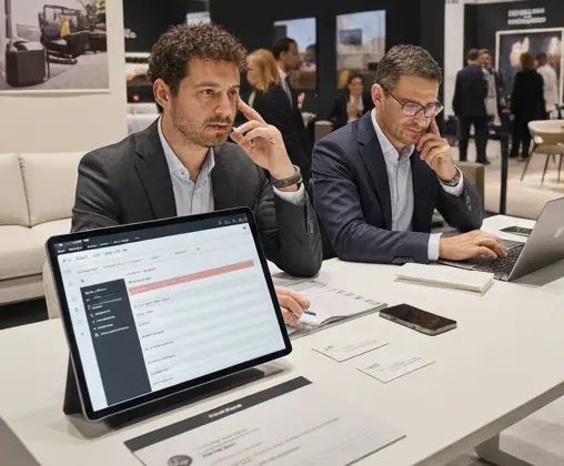 Stand fieristico – consulenza clienti
