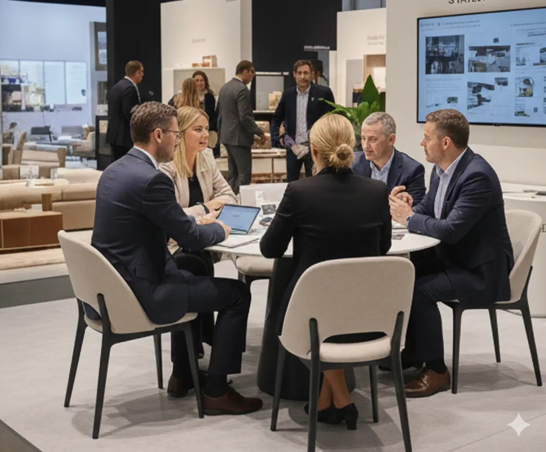 Stand fieristico – meeting di lavoro